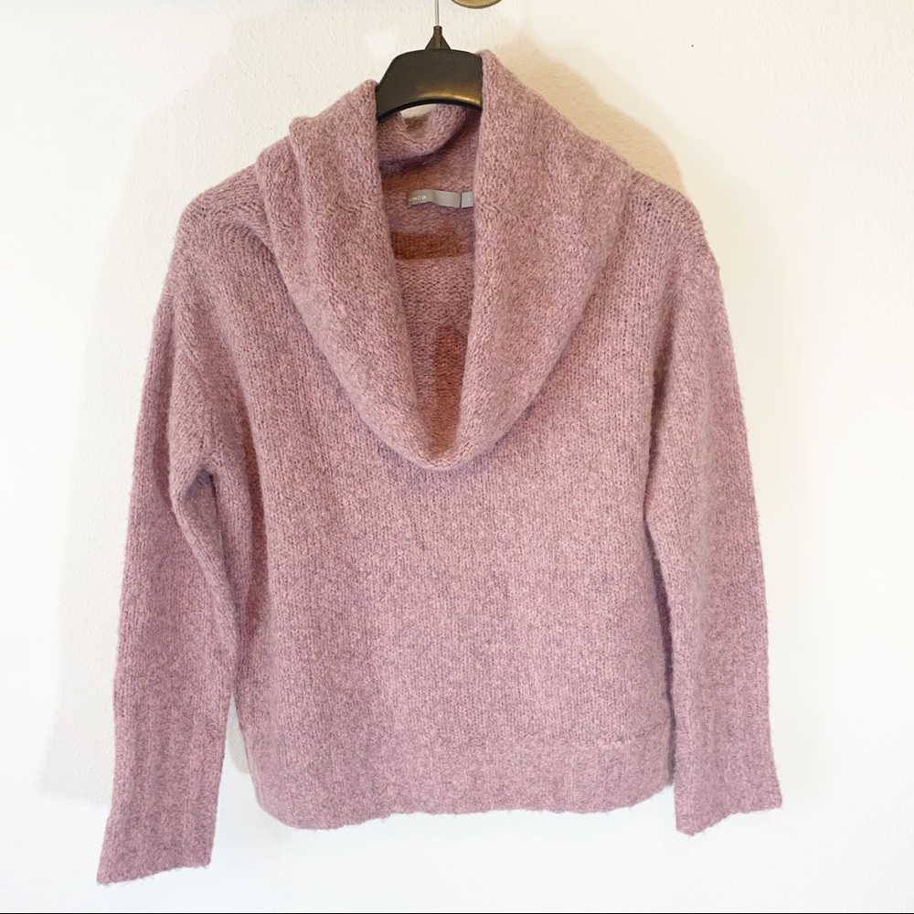 Vince Off The Shoulder Pullover